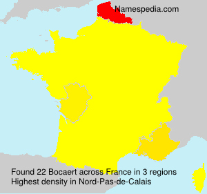 Surname Bocaert in France Surname Bocaert in France