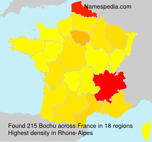 Surname Bochu in France Surname Bochu in France