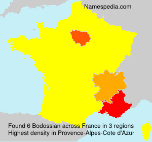 Surname Bodossian in France Surname Bodossian in France