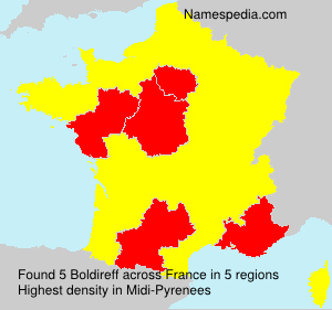 Surname Boldireff in France Surname Boldireff in France