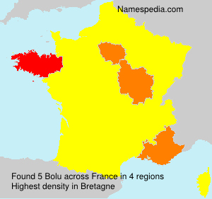 Surname Bolu in France Surname Bolu in France
