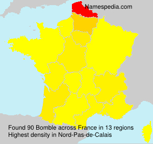 Surname Bomble in France Surname Bomble in France