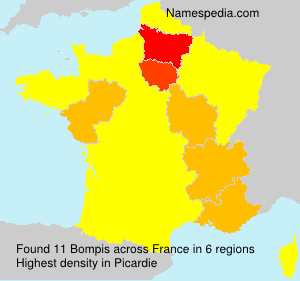 Surname Bompis in France Surname Bompis in France