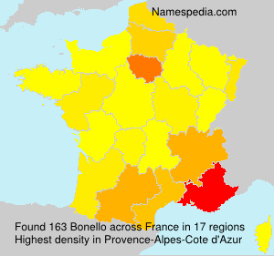 Surname Bonello in France Surname Bonello in France
