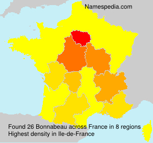 Surname Bonnabeau in France Surname Bonnabeau in France