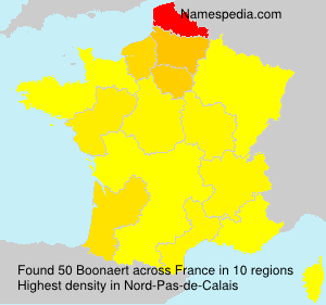 Surname Boonaert in France Surname Boonaert in France