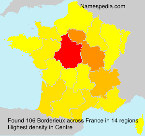 Surname Borderieux in France Surname Borderieux in France