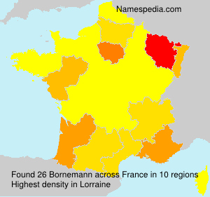 Surname Bornemann in France Surname Bornemann in France