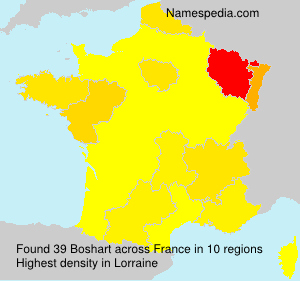 Surname Boshart in France Surname Boshart in France