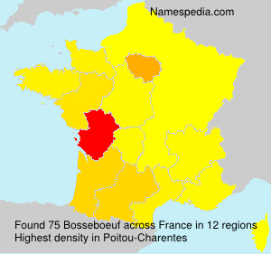 Surname Bosseboeuf in France Surname Bosseboeuf in France