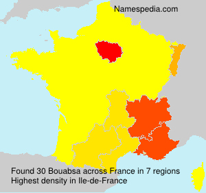Surname Bouabsa in France Surname Bouabsa in France