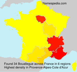 Surname Bouallegue in France Surname Bouallegue in France