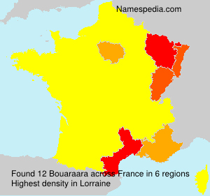 Surname Bouaraara in France