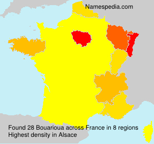 Surname Bouarioua in France Surname Bouarioua in France