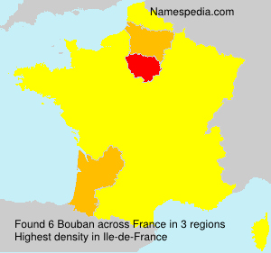 Surname Bouban in France Surname Bouban in France