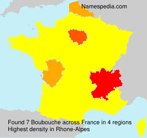 Surname Boubouche in France