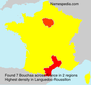 Surname Bouchaa in France Surname Bouchaa in France