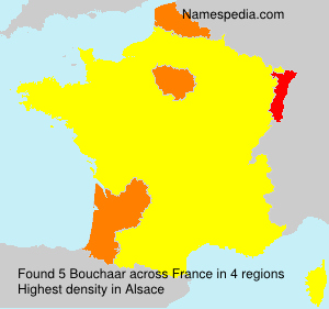 Surname Bouchaar in France Surname Bouchaar in France