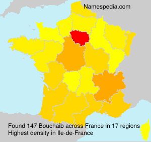 Surname Bouchaib in France Surname Bouchaib in France
