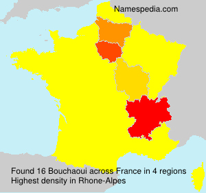 Surname Bouchaoui in France Surname Bouchaoui in France