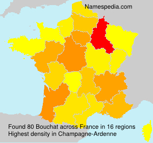 Surname Bouchat in France Surname Bouchat in France