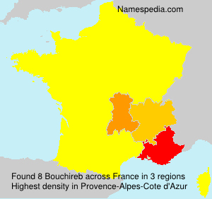 Surname Bouchireb in France Surname Bouchireb in France