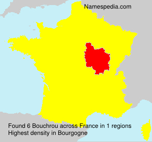 Surname Bouchrou in France Surname Bouchrou in France