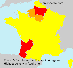 Surname Bouclin in France Surname Bouclin in France