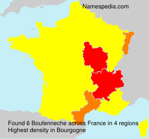 Surname Boufenneche in France Surname Boufenneche in France