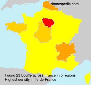 Surname Bouffe in France Surname Bouffe in France
