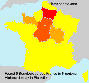Surname Bougleux in France Surname Bougleux in France