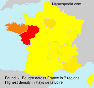 Surname Bougro in France Surname Bougro in France