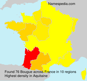Surname Bougue in France Surname Bougue in France
