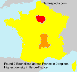 Surname Bouhalissa in France Surname Bouhalissa in France