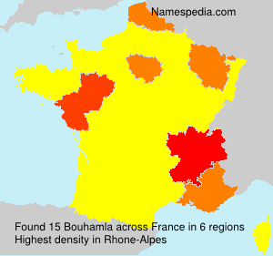 Surname Bouhamla in France Surname Bouhamla in France