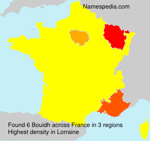 Surname Bouidh in France Surname Bouidh in France
