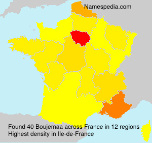 Surname Boujemaa in France Surname Boujemaa in France
