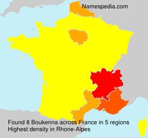 Surname Boukenna in France Surname Boukenna in France