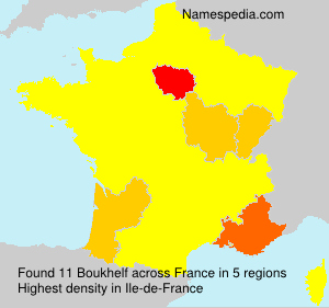 Surname Boukhelf in France Surname Boukhelf in France