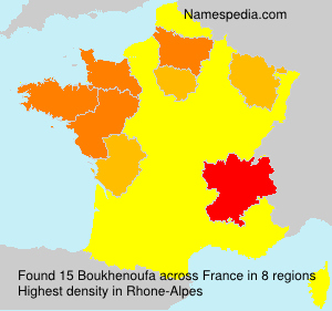 Surname Boukhenoufa in France Surname Boukhenoufa in France