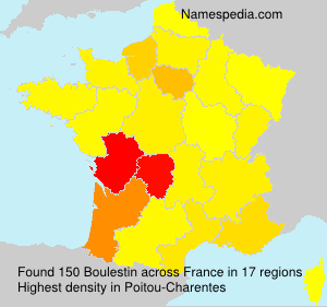 Surname Boulestin in France Surname Boulestin in France