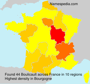 Surname Boulicault in France Surname Boulicault in France