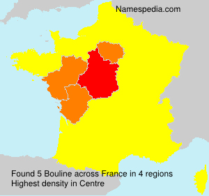 Surname Bouline in France Surname Bouline in France