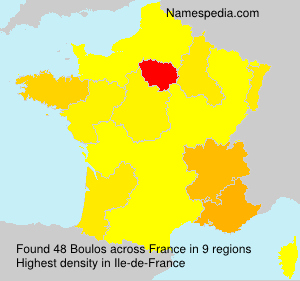 Surname Boulos in France Surname Boulos in France