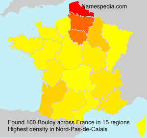Surname Bouloy in France Surname Bouloy in France