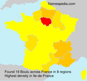 Surname Boulu in France Surname Boulu in France