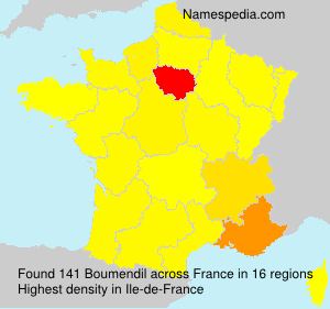 Surname Boumendil in France Surname Boumendil in France