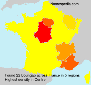 Surname Boungab in France Surname Boungab in France