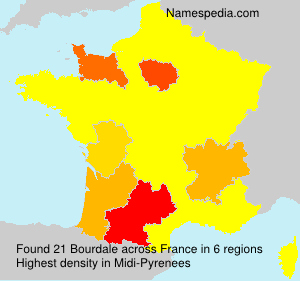 Surname Bourdale in France Surname Bourdale in France