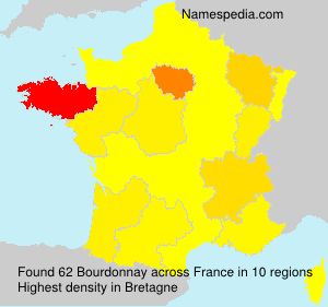 Surname Bourdonnay in France Surname Bourdonnay in France